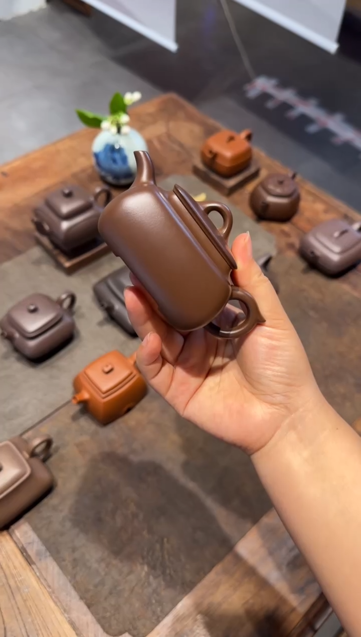 茶壶紫砂刘*长四方 紫砂壶