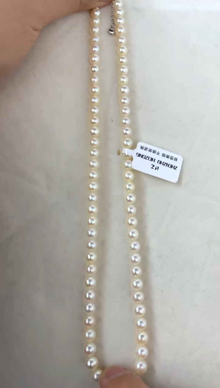 【闪购商品】海水珍珠颈饰银S925镶嵌羽黄金