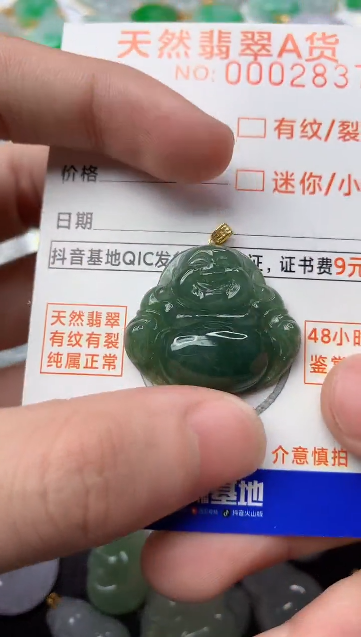 【闪购商品】翡翠颈饰18K金镶嵌6...........