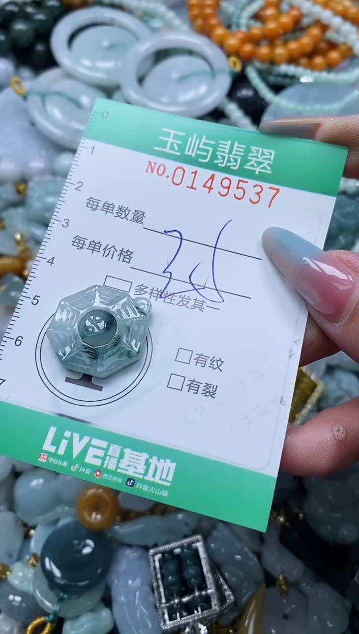 翡翠未镶嵌颈饰闪购0149537