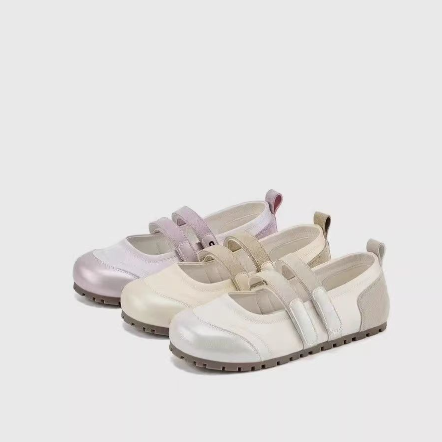 时尚复古小香风玛丽珍鞋女鞋2025年春秋洋气内博肯鞋软底单鞋雪My