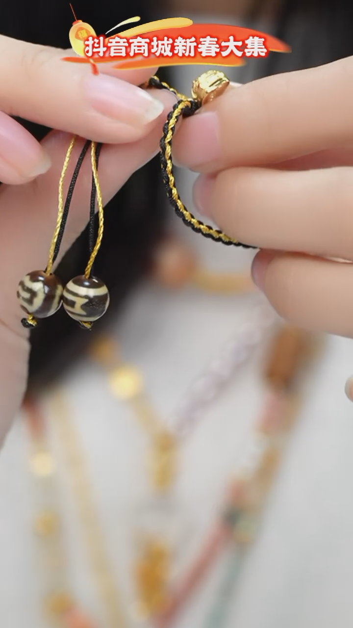 【闪购商品】玛瑙/玉髓手链银S925镶嵌踩踩乾坤圈手绳