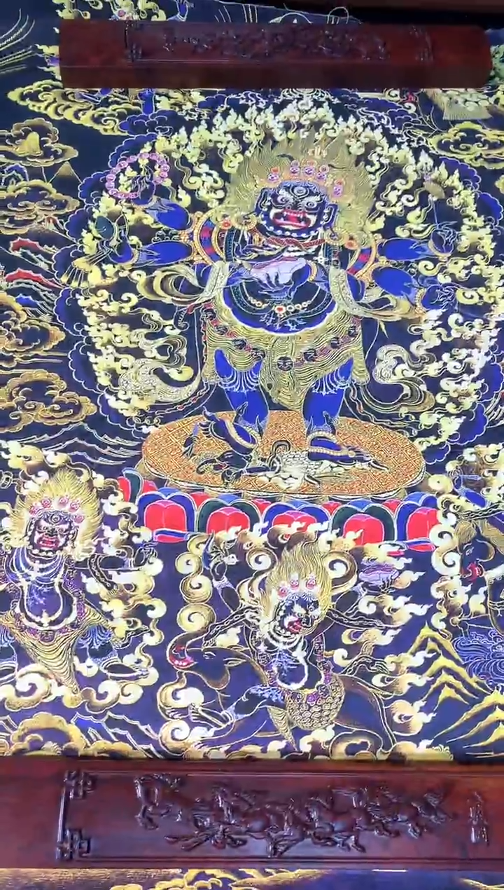 卷轴画002大黑天