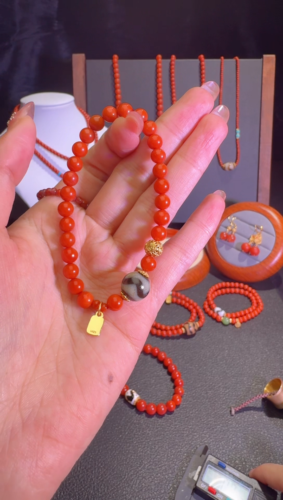 【闪购商品】南红玛瑙手串未镶嵌瓦西南红手链