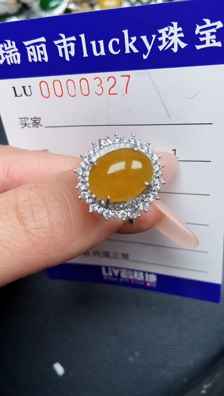 【闪购商品】翡翠颈饰银S925镶嵌0327