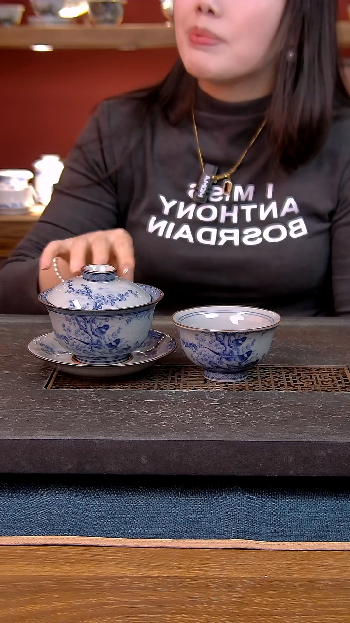 简装家用款2件套 老陶泥开片纹陶瓷茶具