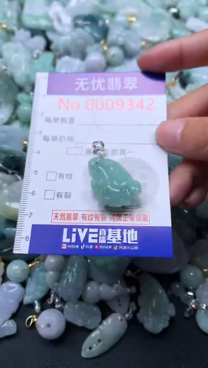 颈饰未镶嵌翡翠9342