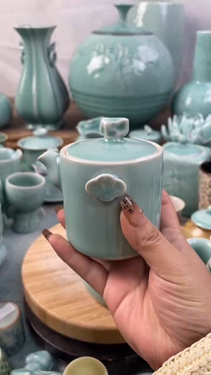 【闪购商品】特价福利 微瑕 慧仙青瓷