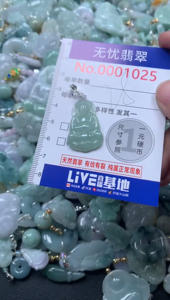 颈饰未镶嵌翡翠1025