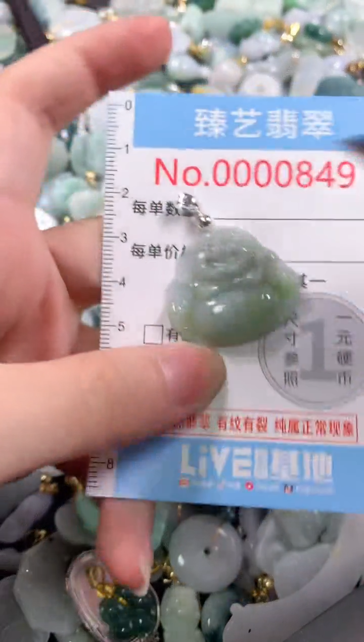 吊坠(不含链)未镶嵌翡翠849