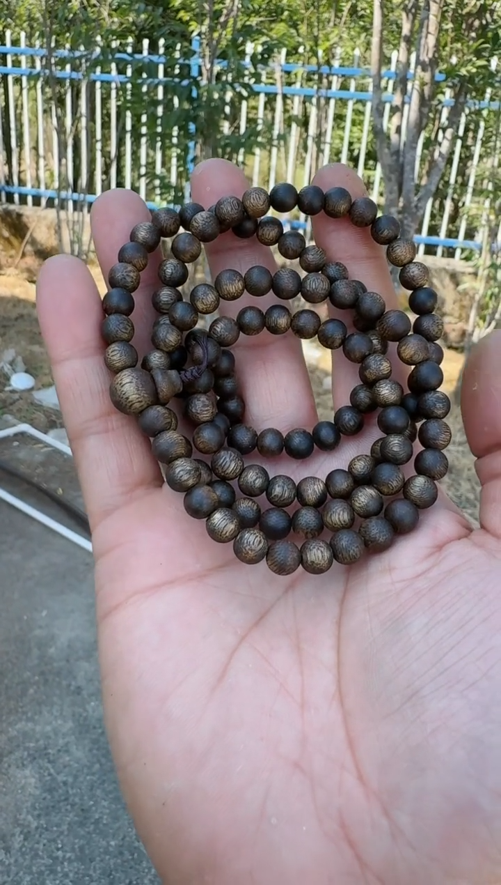 【闪购商品】沉香手串乌身0.7规格多圈18克