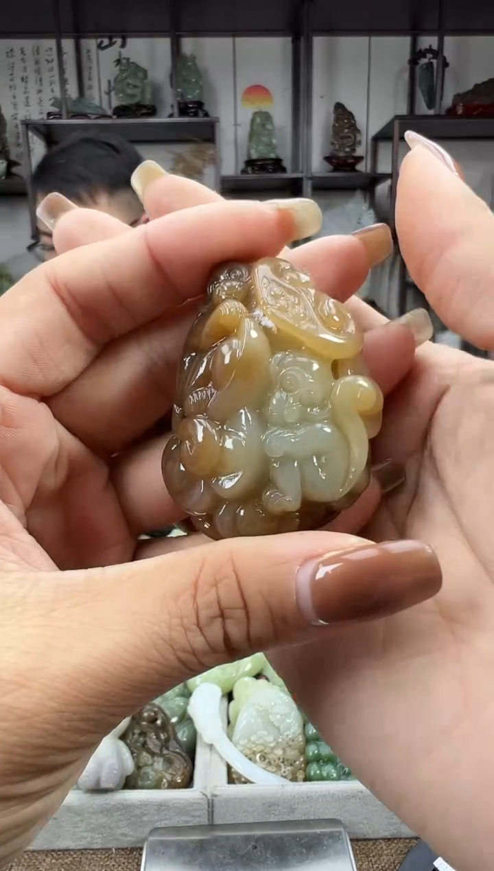 未镶嵌和田玉把件1