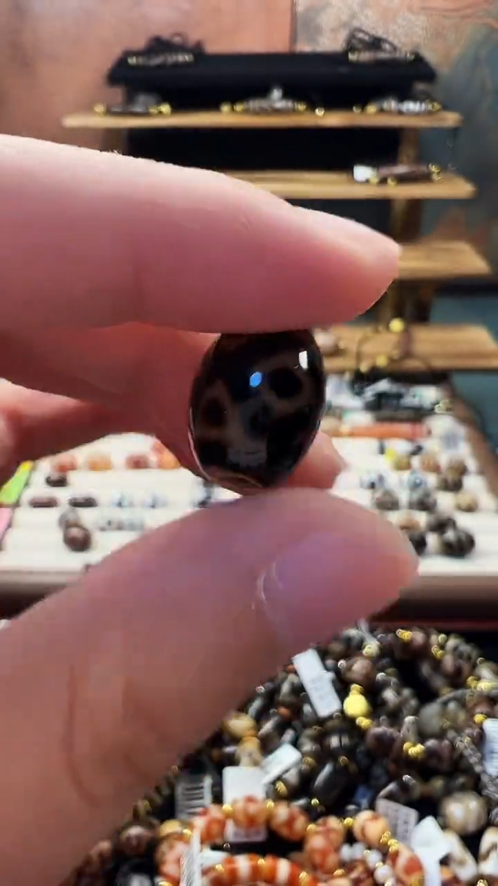 玛瑙/玉髓（覆膜）颈饰未镶嵌110(微瑕随机发货）