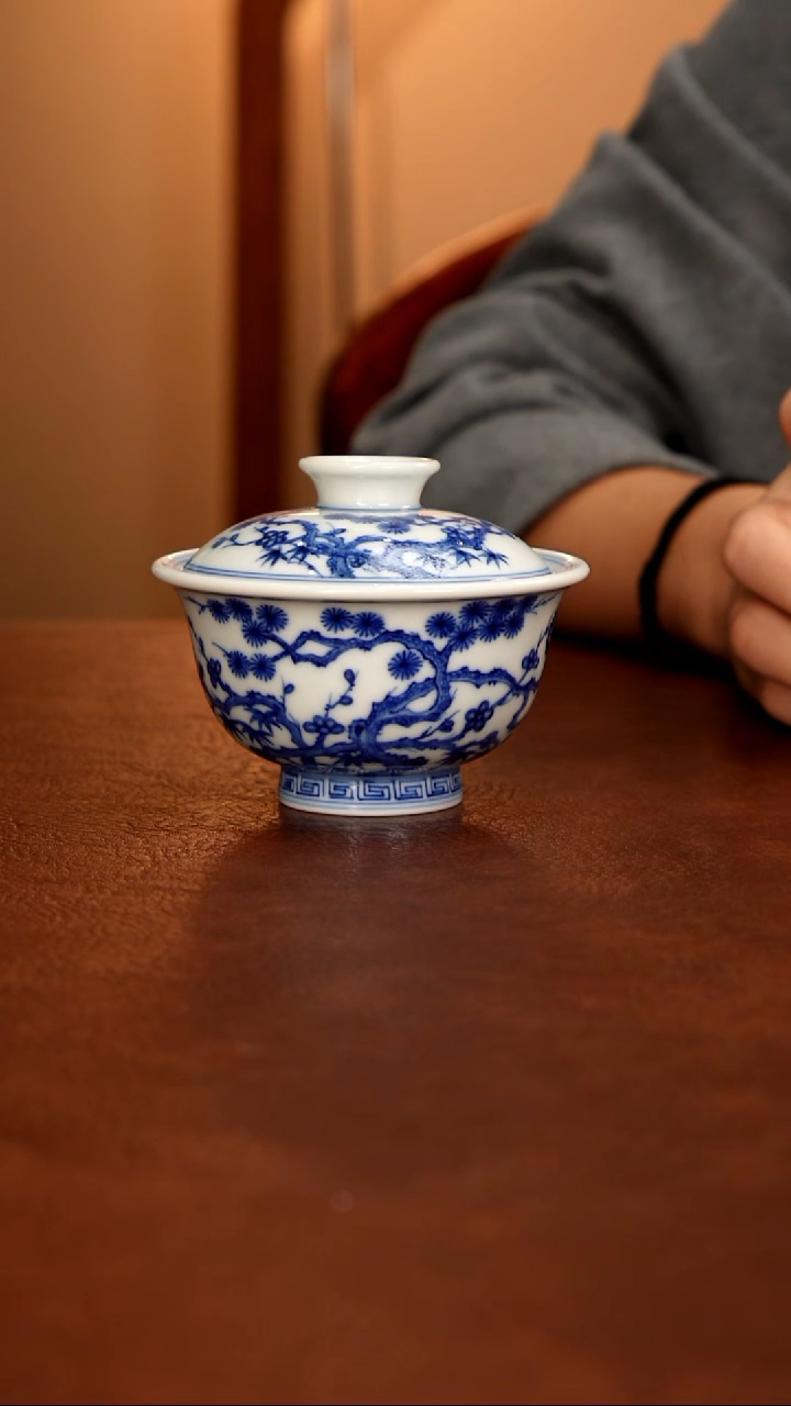  景德镇青花瓷手绘茶具