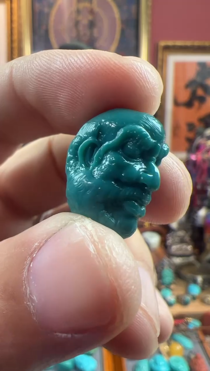 未镶嵌绿松石.C*K86号 绿松石配饰套装ylp5.9g