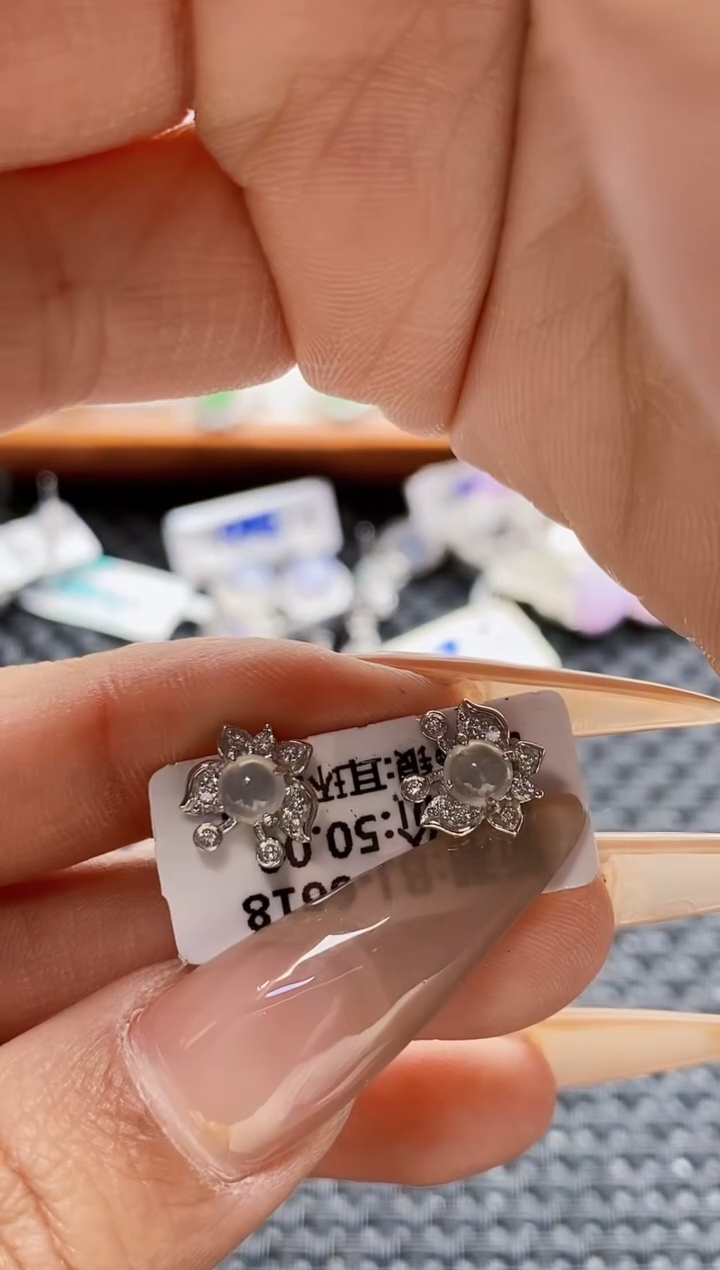 银S925镶嵌戒指翡翠2373