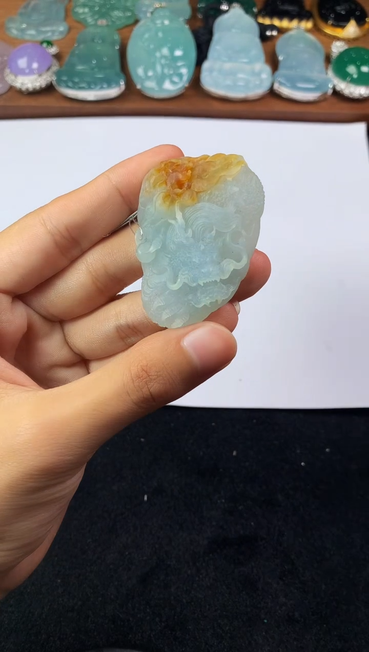 定制翡翠未镶嵌4069毛货不退不换