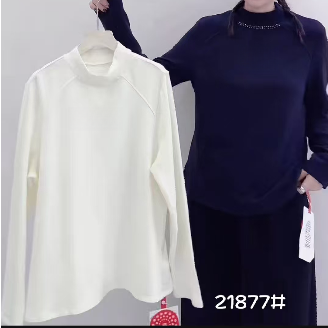 二姐家淼21877时尚百搭T恤