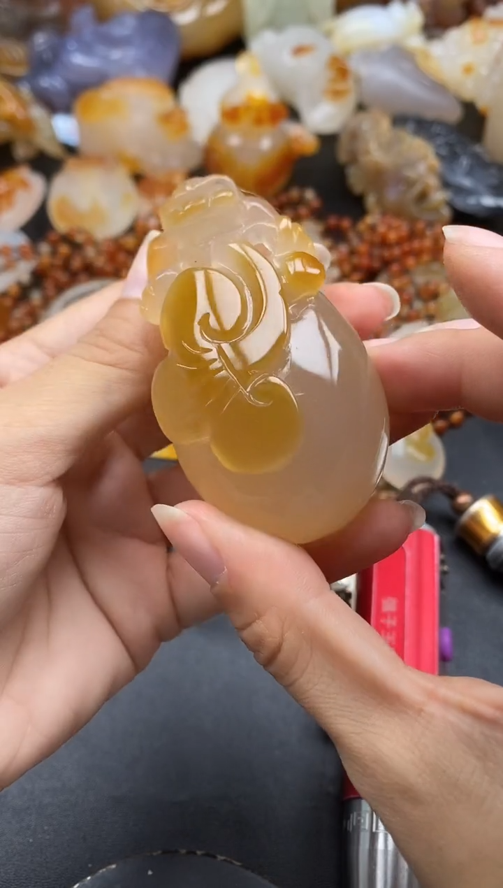 未镶嵌1玛瑙/玉髓婉*ll