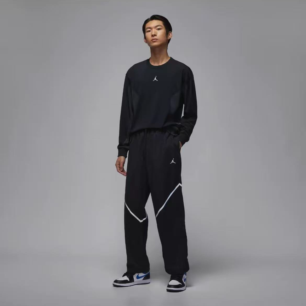 NIKE/耐克官方正品JORDAN男女同款黑色运动休闲长裤IF1880-010