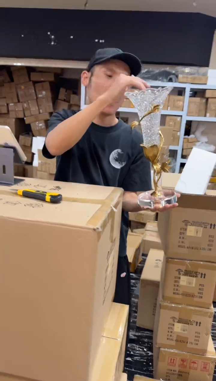 黄铜黛姿家居装饰品摆件  