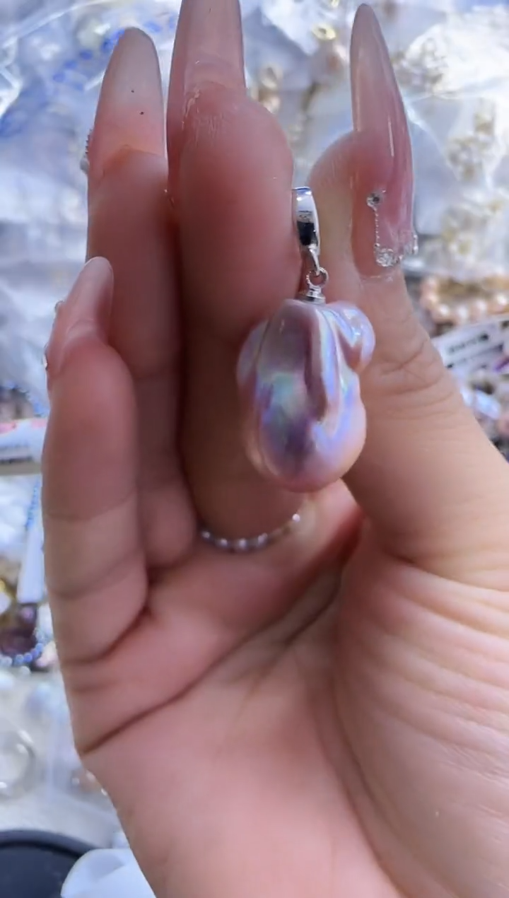 【闪购商品】淡水珍珠吊坠未镶嵌350