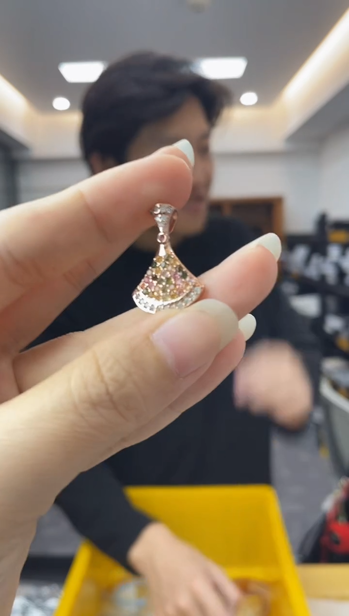 【闪购商品】碧玺·银S925镶嵌多样性一件发货