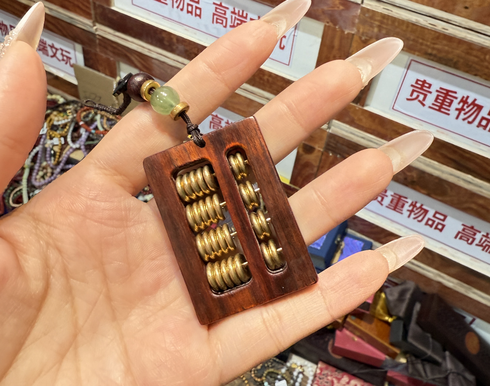 木质把件无礼盒STJ089