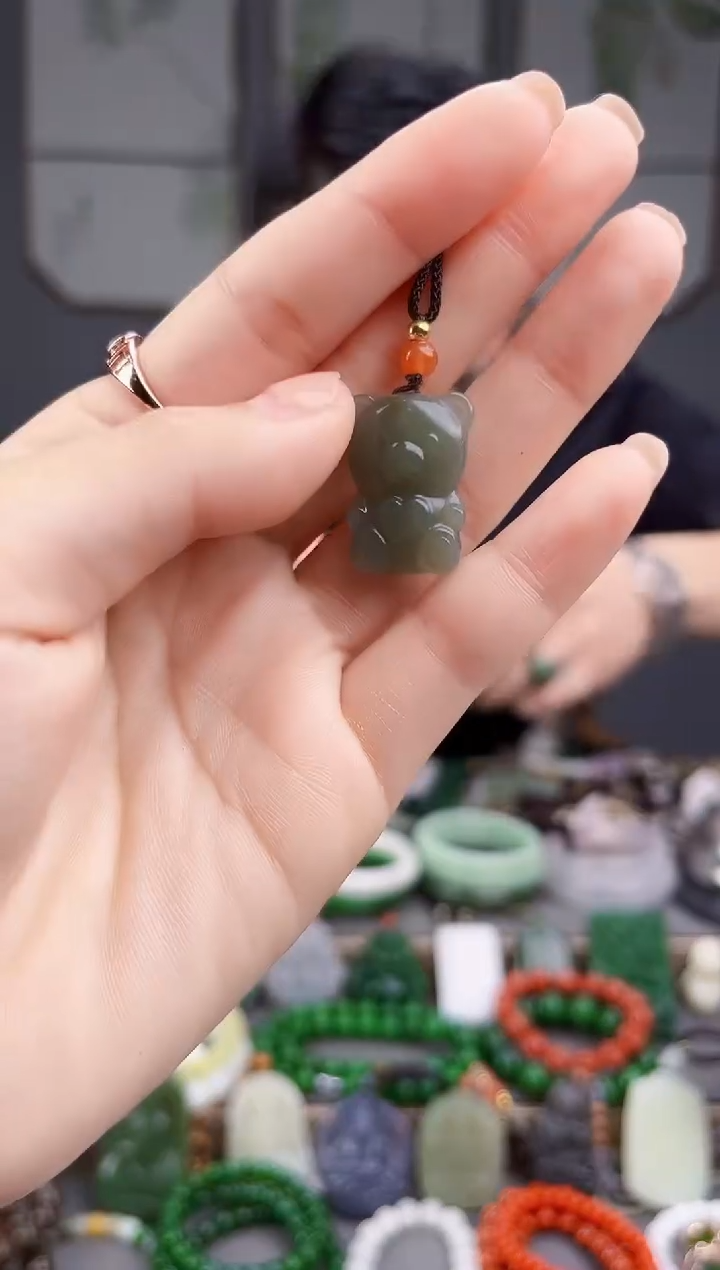 颈饰未镶嵌和田玉多样性发货拍一发一