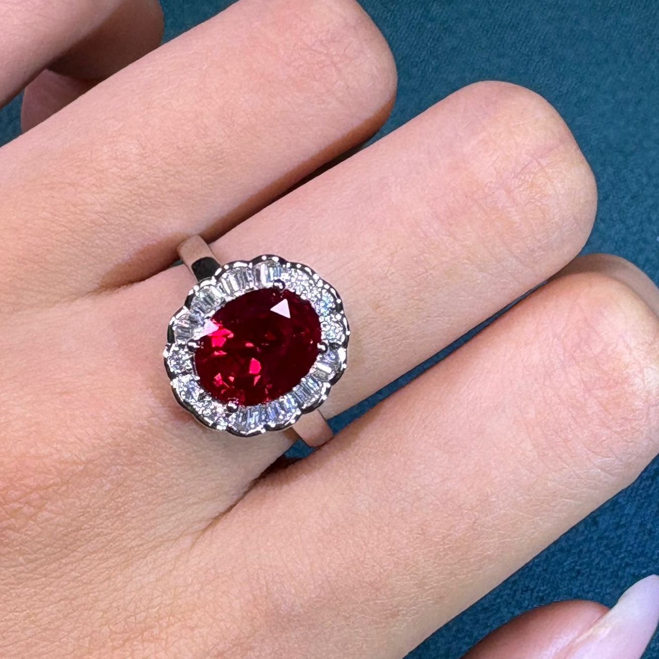 《高端定制》高贵奢藏级红宝石戒指501