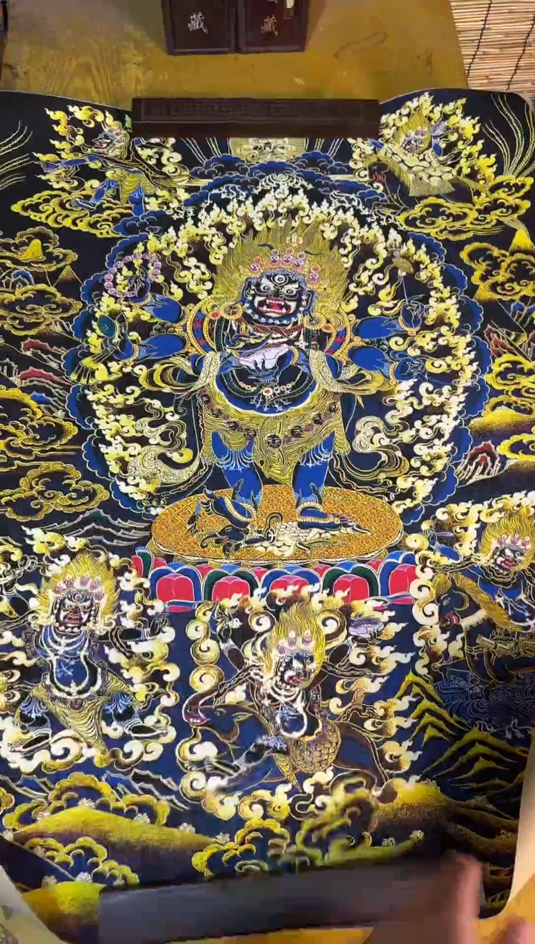 卷轴画精品唐卡===藏藏-54