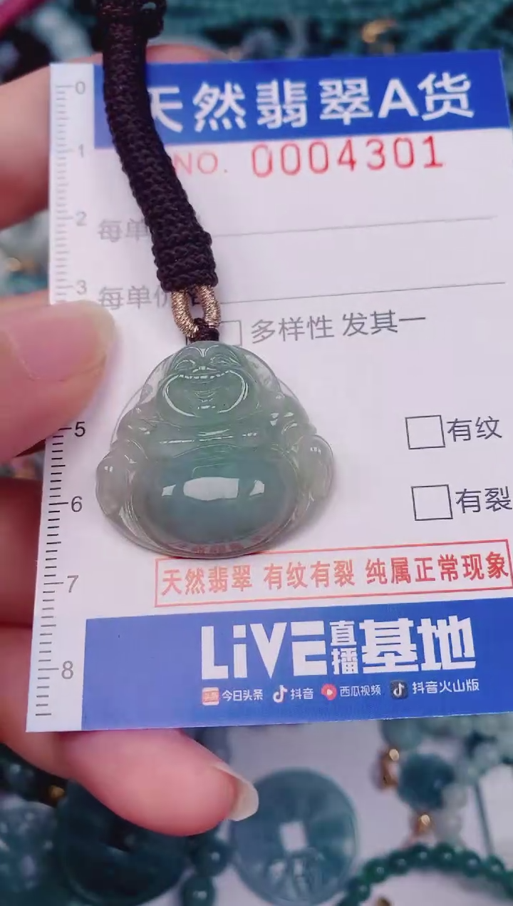 颈饰未镶嵌翡翠00004301