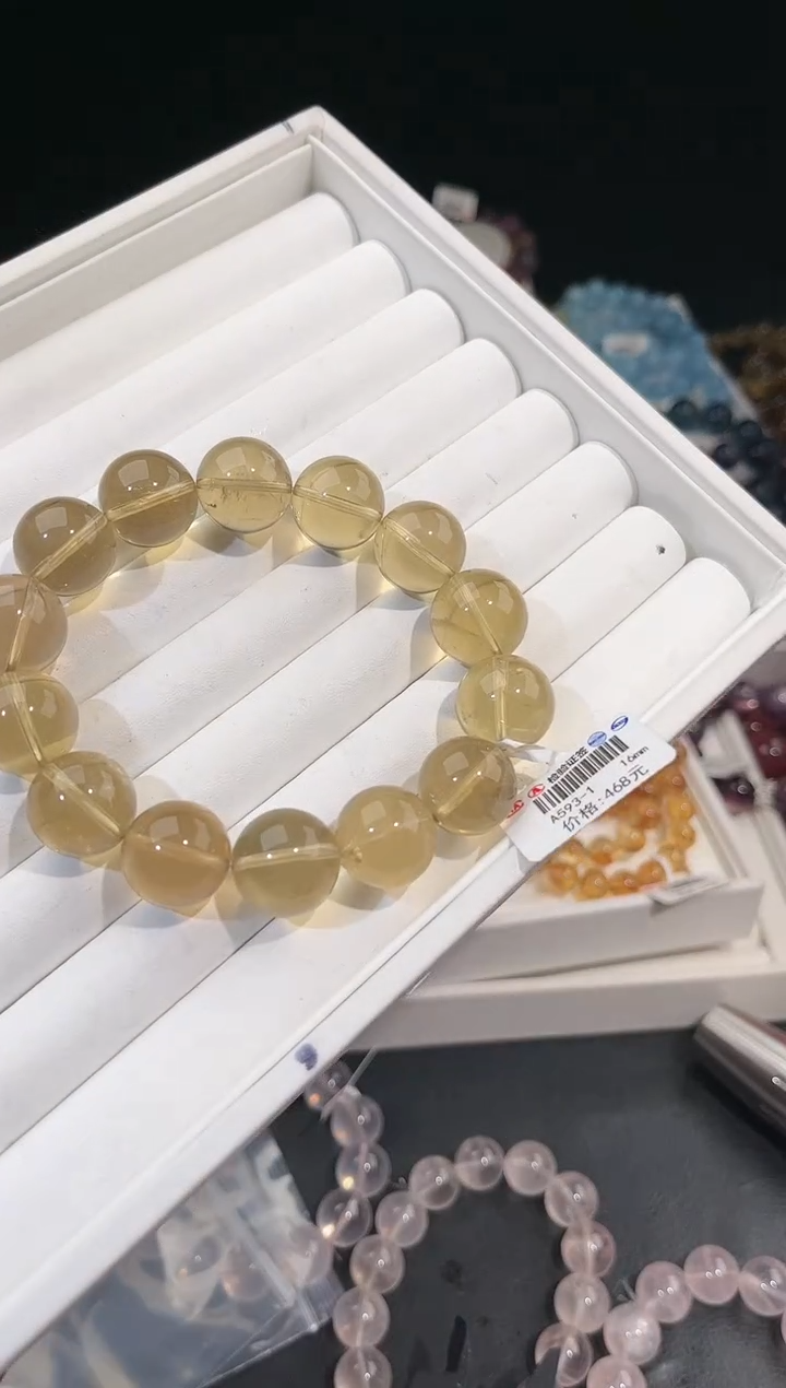 【闪购商品】水晶手链未镶嵌多样性发一黄泡泡