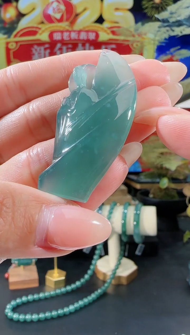 【闪购商品】翡翠吊坠(不含链)未镶嵌悟道