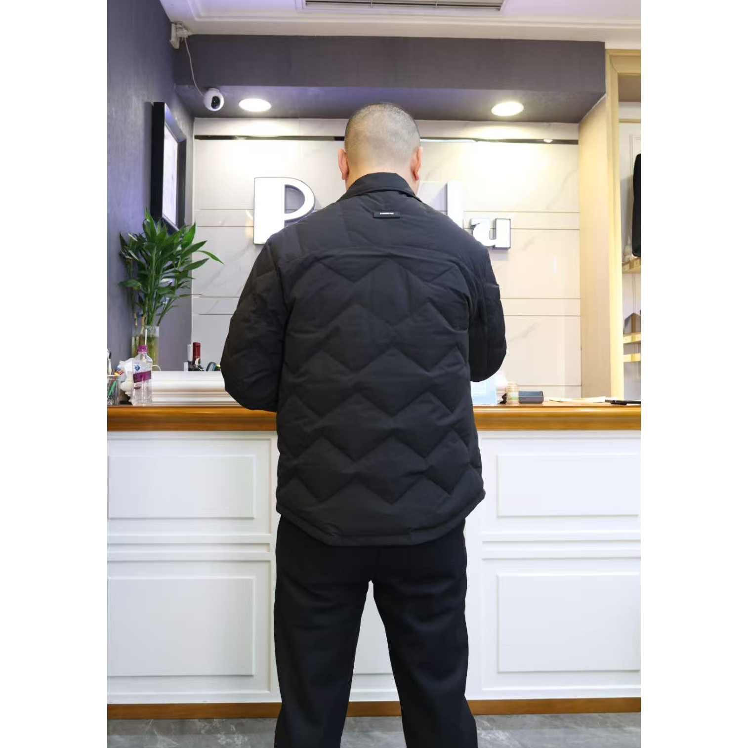 帕萨度男士时尚休闲羽绒服YY5026