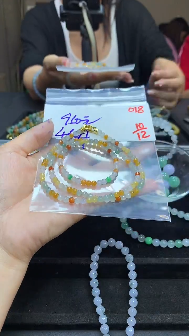 未镶嵌定制翡翠毛货需精细抛光多样性发一件珠串+950元018