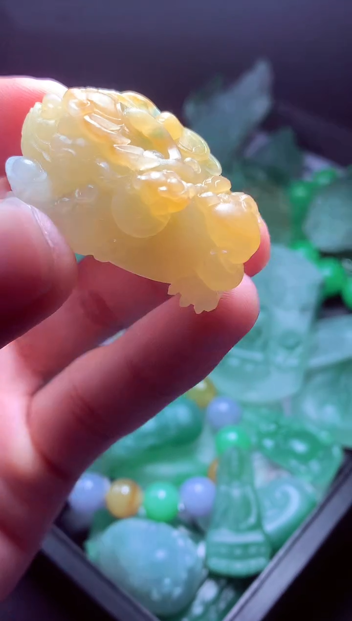 未镶嵌定制翡翠张*#毛货翡翠定制