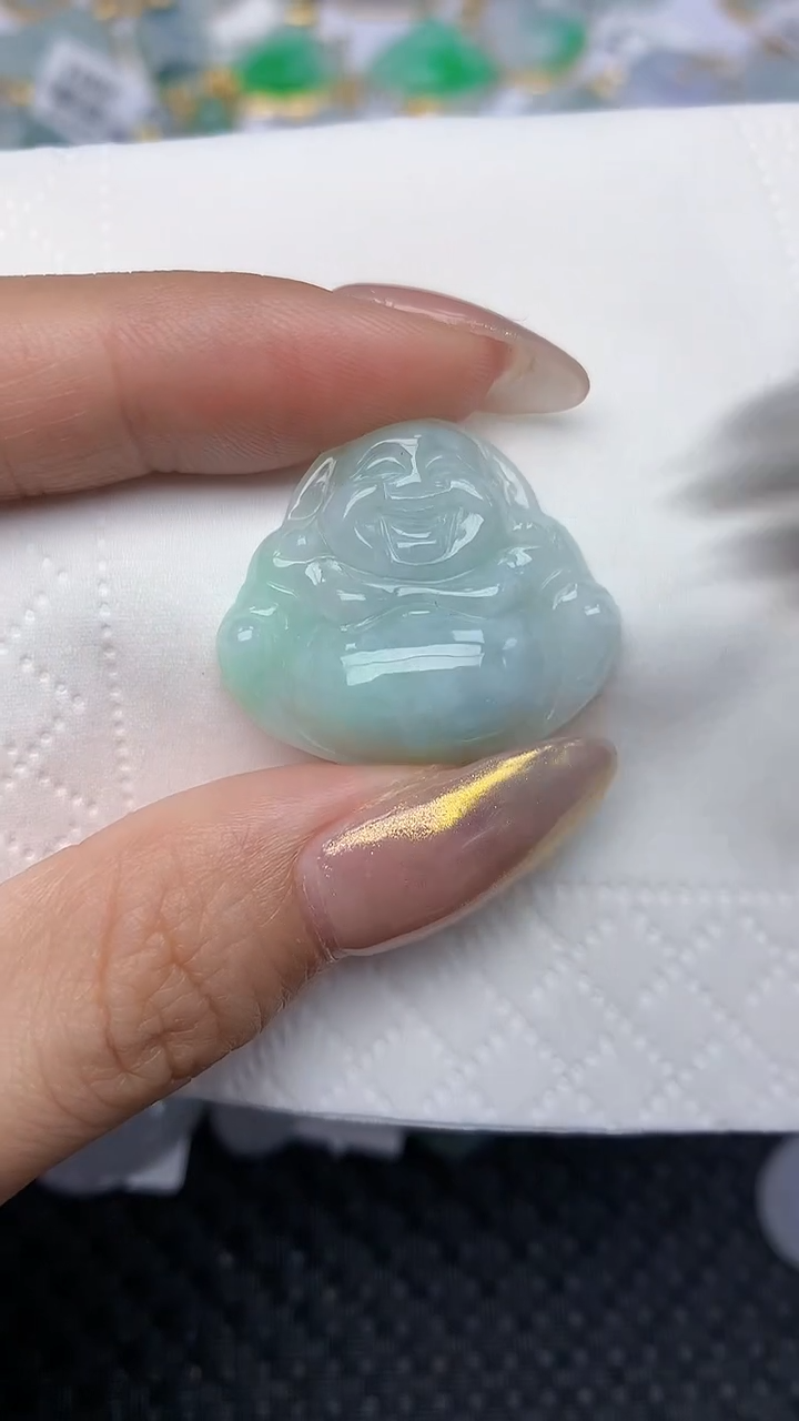 【闪购商品】翡翠颈饰未镶嵌   天然翡翠A货，