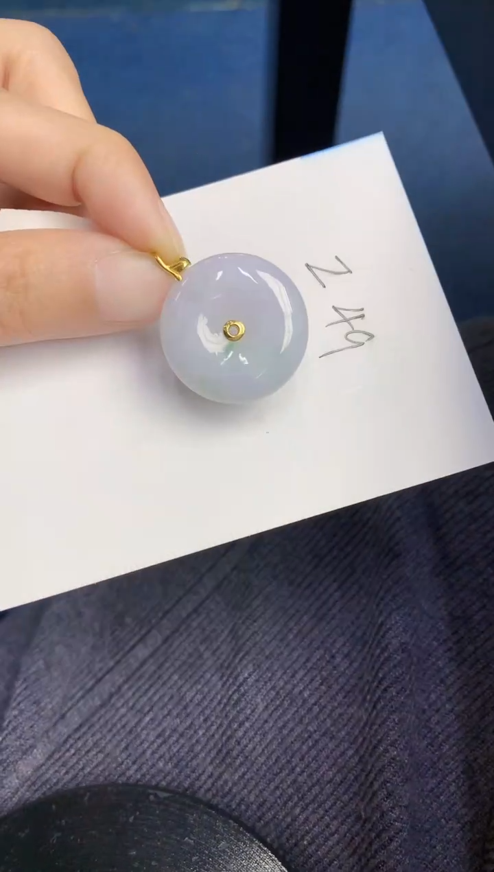 【闪购商品】翡翠颈饰18K金镶嵌000000000