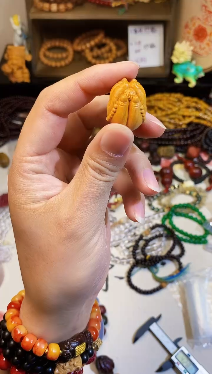 【闪购商品】非洲檀香散珠檀木大佛手