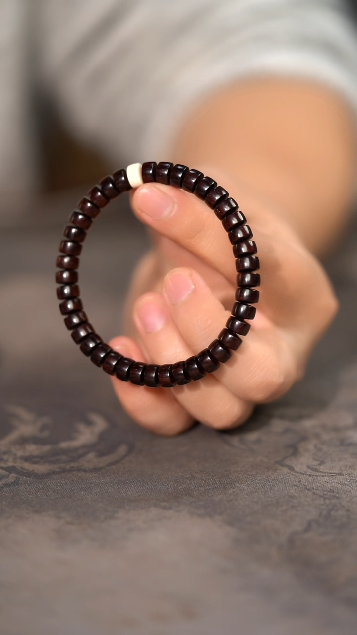 【闪购商品】檀香紫檀（小叶紫檀）手串/手链430号琴料蓉款5*8药片珠