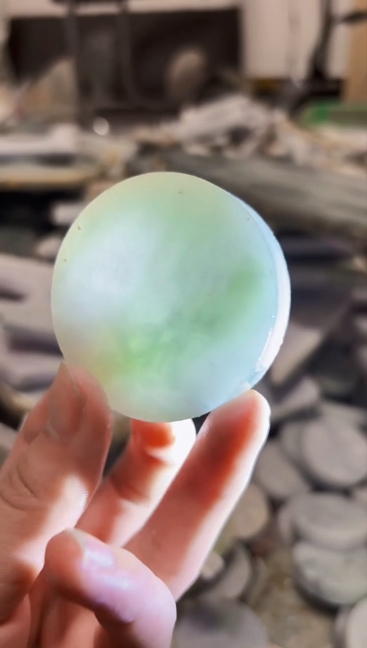 【闪购商品】翡翠颈饰未镶嵌A货白文1336