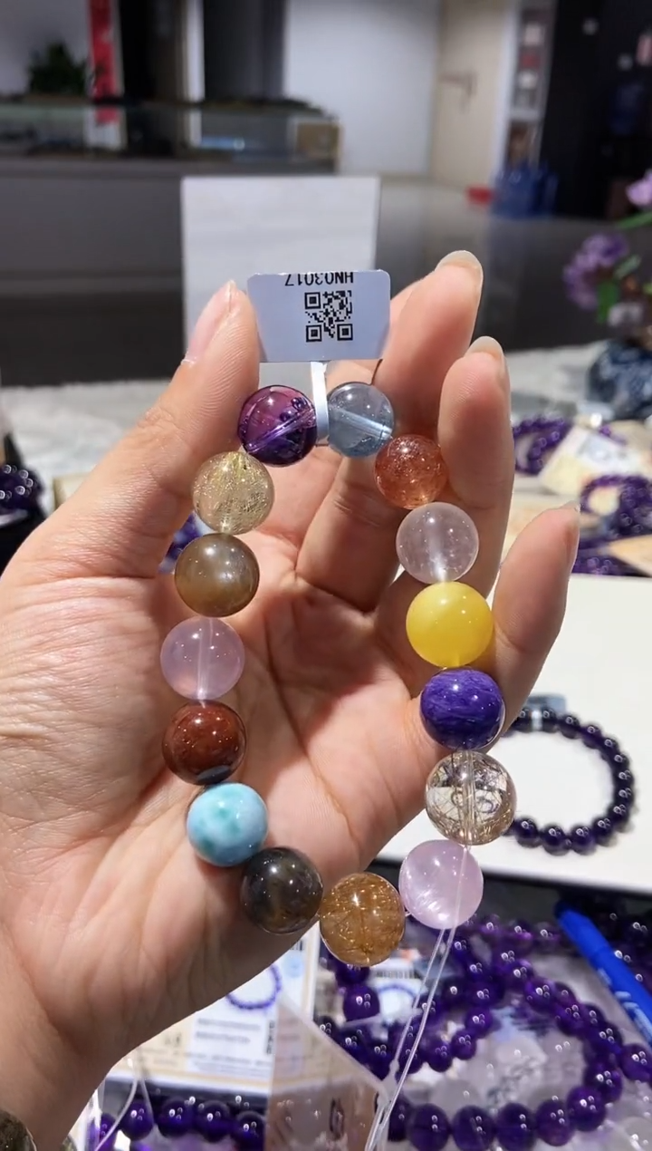 【闪购商品】水晶手串未镶嵌多宝