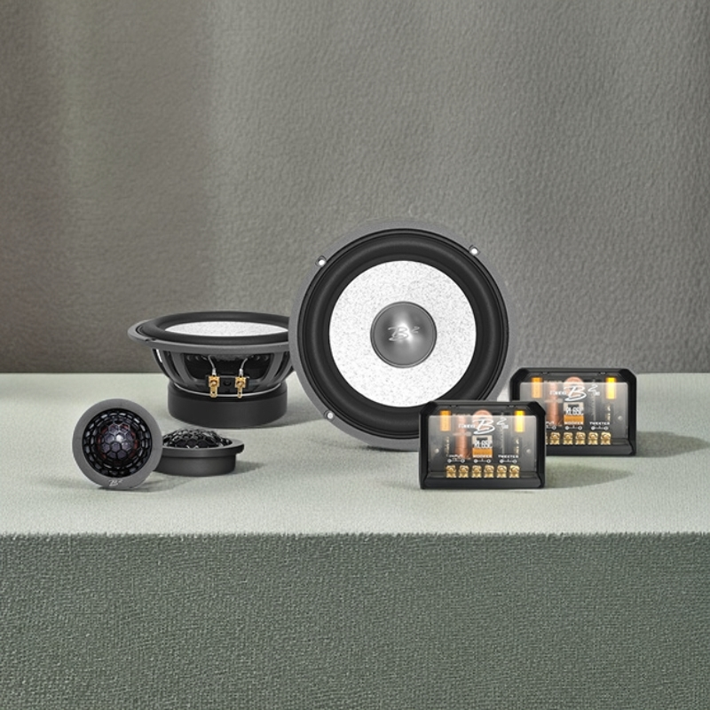 丹麦B2 AUDIO汽车音响RL65C二分频喇叭车载6.5寸高音质通用扬声器