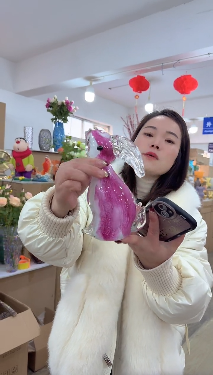 【闪购商品】琉璃迪喜花器-c-早 52