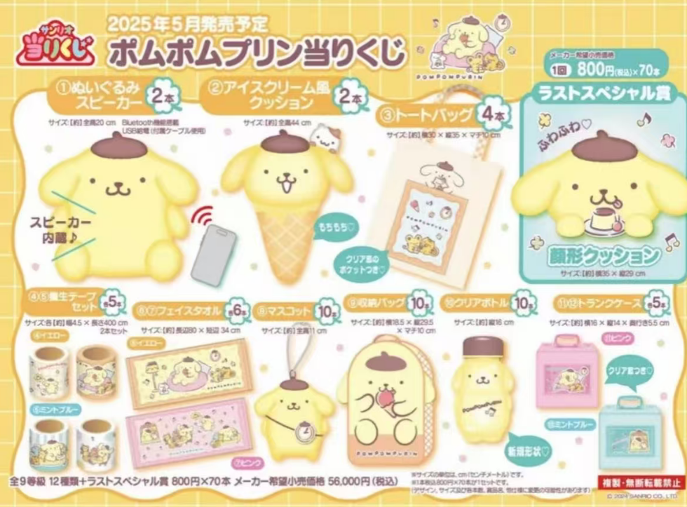【林子】三丽鸥布丁狗系列盲盒
