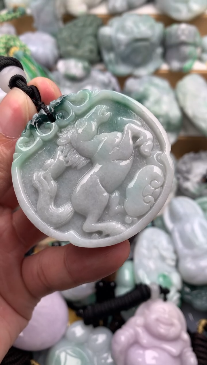 吊坠(不含链)未镶嵌翡翠1