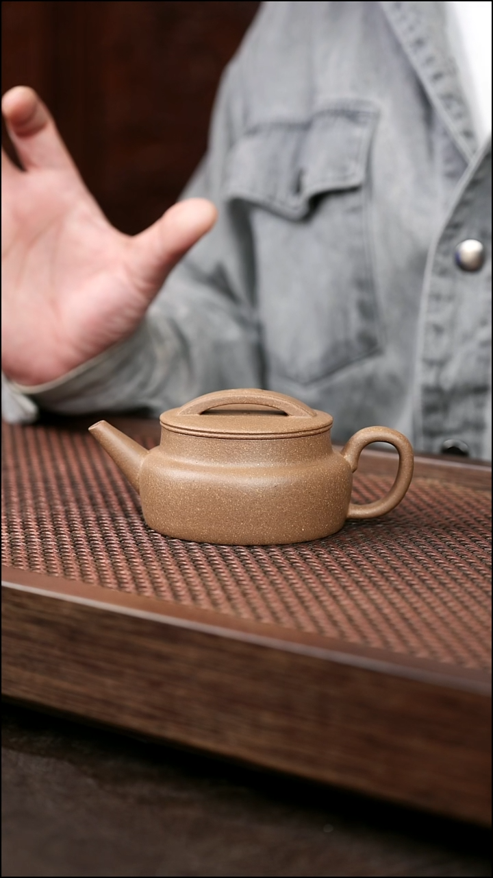 茶壶紫砂芝麻绿葫芦瓦