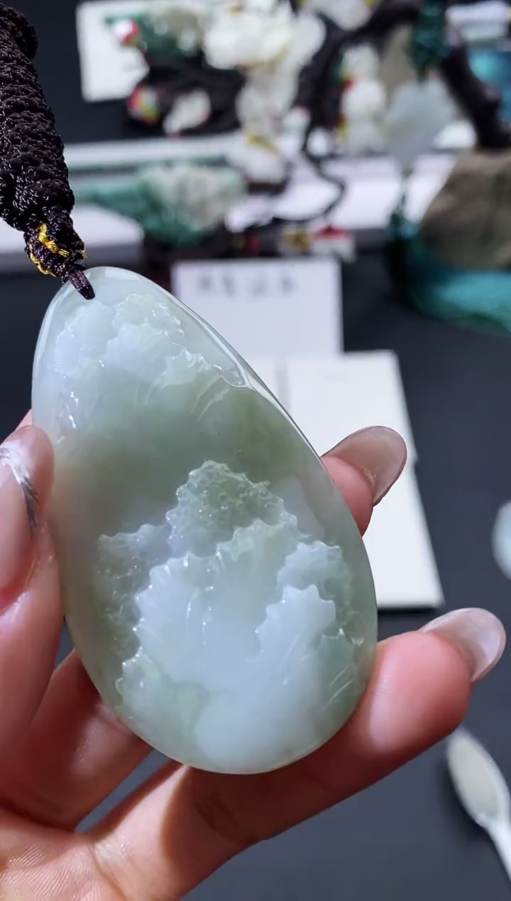 【闪购商品】翡翠颈饰未镶嵌天然缅甸翡翠A货