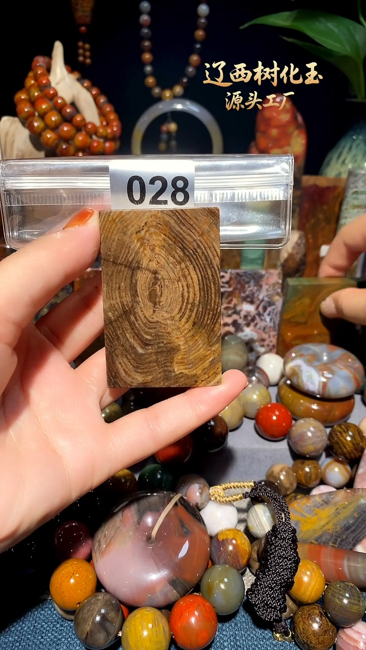 未镶嵌-硅化玉天然北票硅化玉吊坠